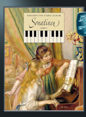 骑熊士钢琴小奏鸣曲 卷一 Barenreiter Sonatina Album for Piano  Volume 1 BA06545