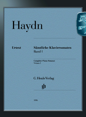 亨乐原版 海顿 钢琴奏鸣曲全集卷一 钢琴独奏带指法 Haydn Samtliche Klaviersonaten 1 br HN1336