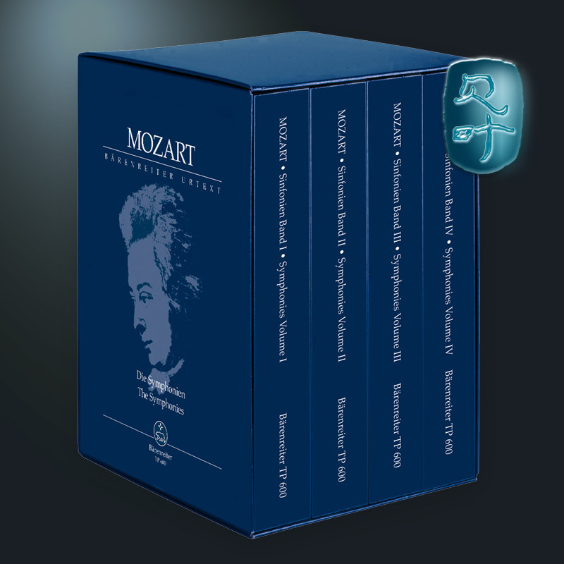 莫扎特交响乐全集四卷研习小总谱