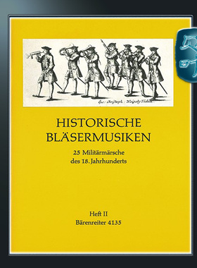 骑熊士原版 历代管乐曲集 卷二 Historische Bläsermusiken II BA04135
