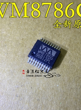 全新原装 WM8786G WM8786GEDS/RV SSOP20 音频模数转换器芯片