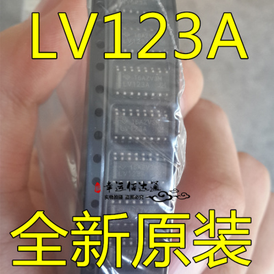 SN74LV123ADR LV123A SOP-16 双路触发器 IC芯片 全新原装现货