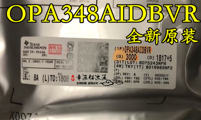 OPA348AIDBVR OPA348AIDBVT 丝印A48 运算放大器 SOT23-5全新原装