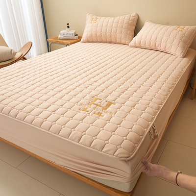 床笠罩2026新款四季通用床罩儿童单件床垫保护罩套隔脏全包床单套