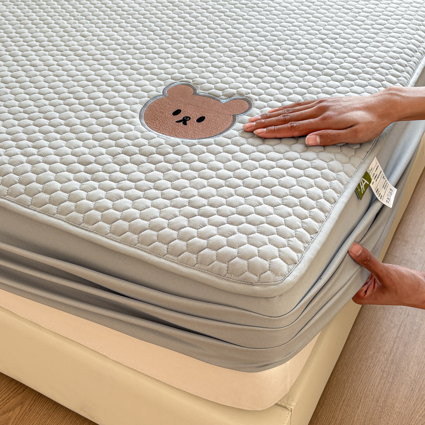 防水隔尿床笠单件宿舍床罩隔尿保护罩四季通用可机洗包裹式床垫套