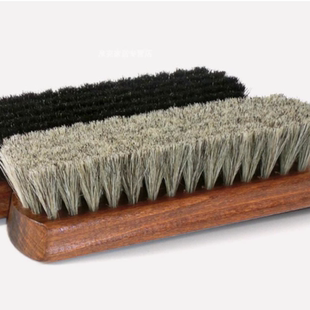 马毛刷马鬓毛鞋刷清洁除尘红翼护理皮包皮鞋软毛刷