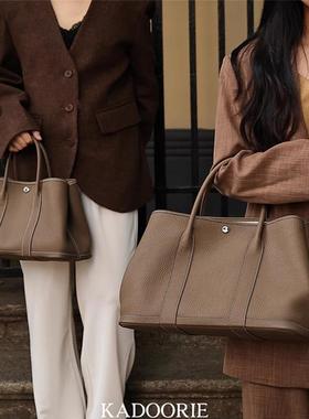 花园30 头层牛皮 Negonda同源皮 百搭大容量包包 通勤百搭托特包