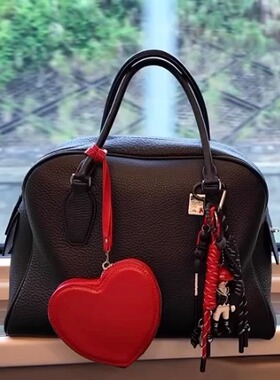 清仓-TR-India保龄球手提包 鹿皮全钢五金老钱风简约高定蜡线复古