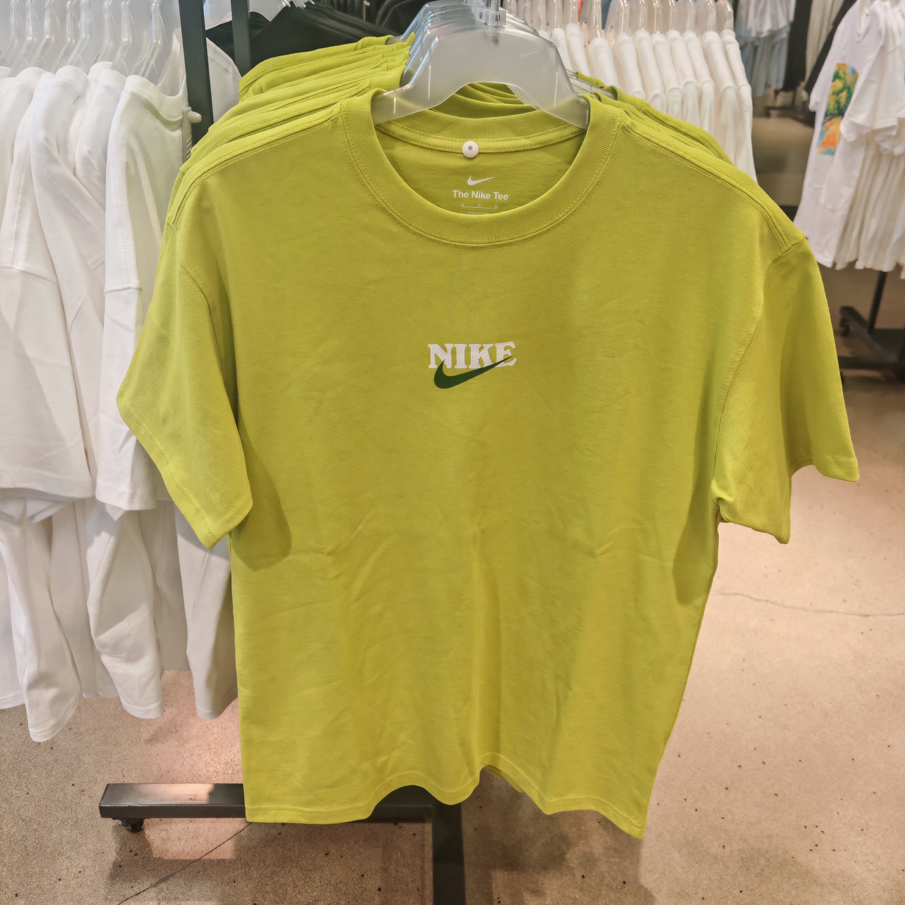 正品Nike/耐克 男子圆领运动休闲美式印花纯棉宽松T恤短袖 FN3700