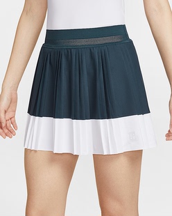 NIKE耐克 女子ADVTG SKRT HR PLTS梭织百褶网球短裙HJ7914-478