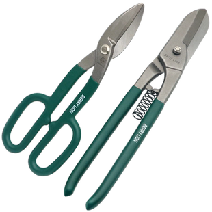 百威狮铁皮剪刀工业级多功能强力不锈钢白铁皮金属铁丝德式大剪刀