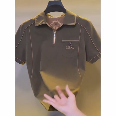 春夏轻奢刺绣短袖T恤小杰专属