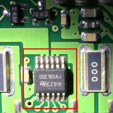 D5E160AJ D5E050AC 大众新桑塔纳/标志小灯驱动IC芯片模块