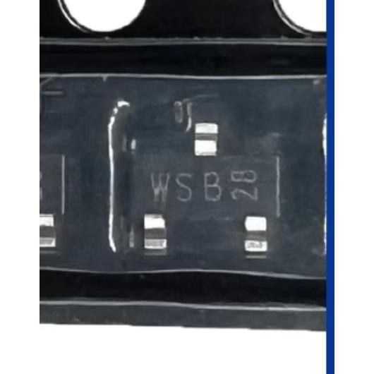 丝印WSB SOT-23 BSS138 N通道晶体管MOS