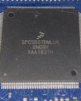 SPC5607BMLU6   汽车电脑板CPU  拆车件带板子