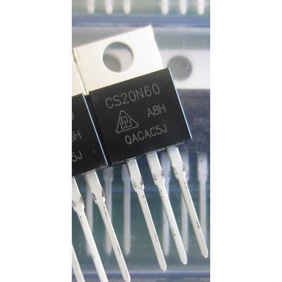 全新进口原装 CS20N60 TO-220 MOS场效应管 20A 600V 现货 可直拍