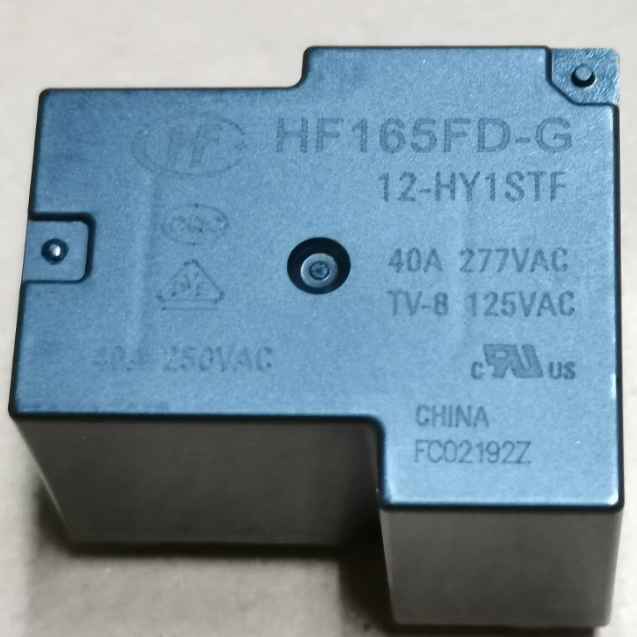HF165FD-G-12-HY1STF 新能源汽车充电机继电器 4脚 全新