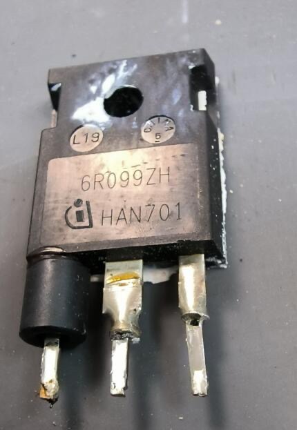 6R099ZH 新能源充电机MOS场效应三极管 进口拆机测量好