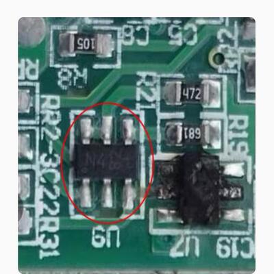 N4 N4t N4 t 奔驰221鼓风机电脑板贴片6脚管 全新 BC817DPN 进口