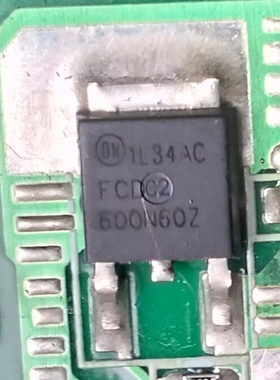 FCD600N60Z  汽车电脑板贴片TO252三极管