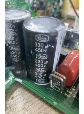 450V 330UF 直径25MMx高50mm 新能源充电机易损电容硬脚2脚