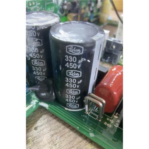 450V 330UF 直径25MMx高50mm 新能源充电机易损电容硬脚2脚