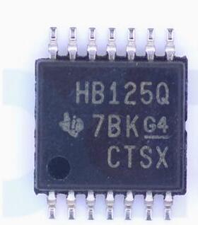 HB125Q SN74AHCT125QPWRQ1 新能源充电机汽车电脑板逻辑IC芯片