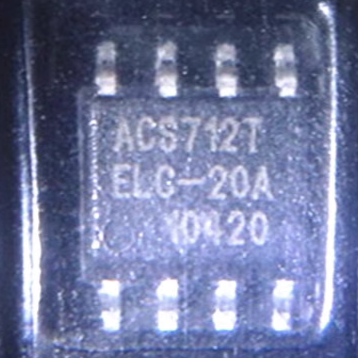 ACS712TELC-20A 新能源充电机霍尔效应传感器IC芯片SOP8脚