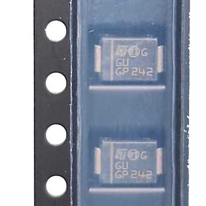 SM6T200A 丝印 GU SMB DO-214AA 200V 600WTVS瞬态抑制二极管原装