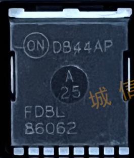 86062 FDBL86062 汽车方向机电脑板场效应贴片管芯片