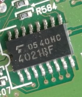 4021BF TC4021BF  汽车电脑板8位静态移位寄存器芯片