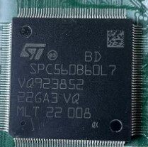SPC560B60L7 汽车电脑板CPU芯片旧货拆机割板
