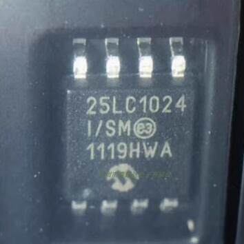 25LC1024 25LC1024-I/SM 汽车电脑板存储芯片大SOP8脚全新 空白