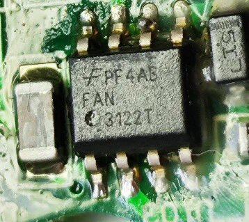FAN3122T 新能源充电机高速低侧栅极驱动器芯片 贴片八脚