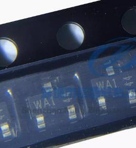 WA1 汽车电脑板稳压二极管BZX84-C75  SOT23-3脚 全新进口