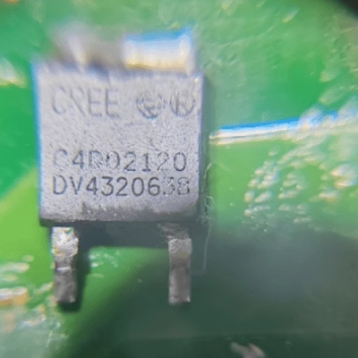 C4D08120 比亚迪秦新能源充电机碳化硅二极管TO252贴片管