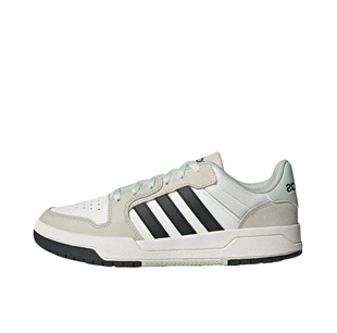 大山体育 阿迪达斯adidas neo Entrap低帮板鞋休闲鞋白黑棕JI2546