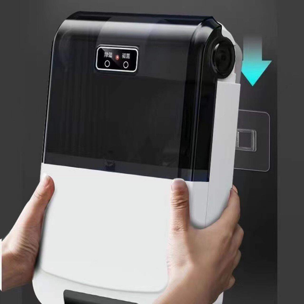 新款筒家用智能壁挂式厨房收纳盒沥水多功能笼消毒筷子机餐具笼/