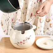 新款 耐高温猪油罐陶瓷手绘釉下彩油泼辣子辣椒罐盐罐调味罐