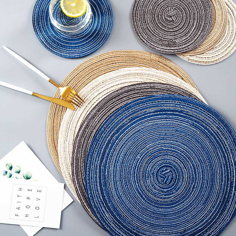 花瓶垫可水洗圆形桌垫杯垫