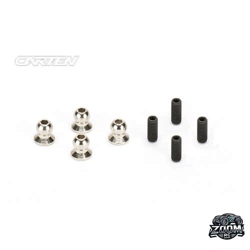 CARTEN T410/T410R 1/10 M车电房通用配件4.8*6mm 球头 NHA444