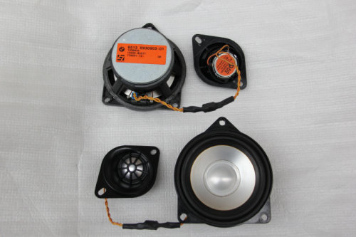 正品哈曼L7喇叭X5拆车4寸中音高音喇叭可装3系5系