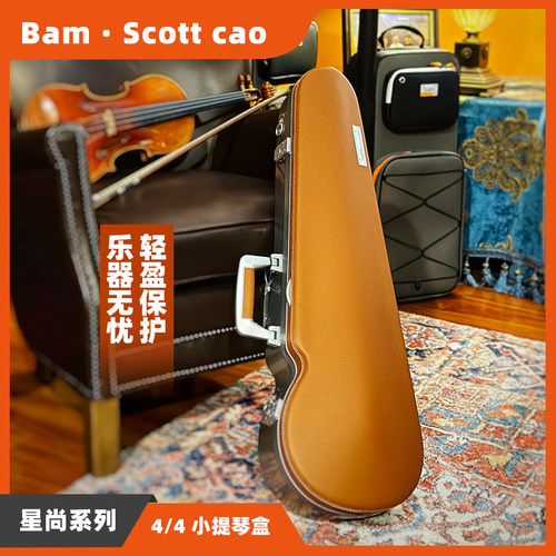 法国进口轻便小巧小提琴琴盒