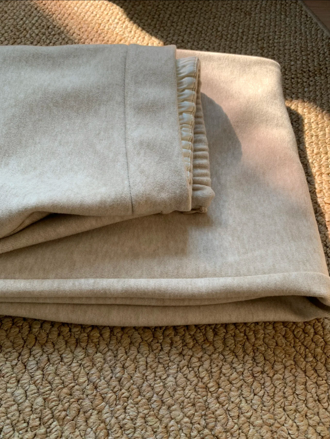 【豆乳裤新季】2025新款加厚冬季休闲直筒松紧裤女小个子,女装/女士精品,卫裤,淘宝优惠券,粉丝福利购,淘宝优惠卷