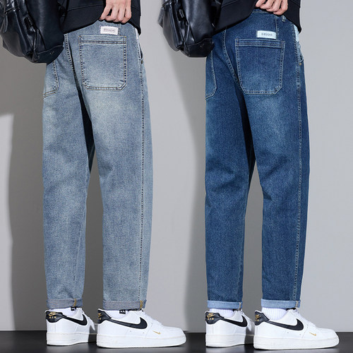 牛仔裤男士2025新款美式复古合同