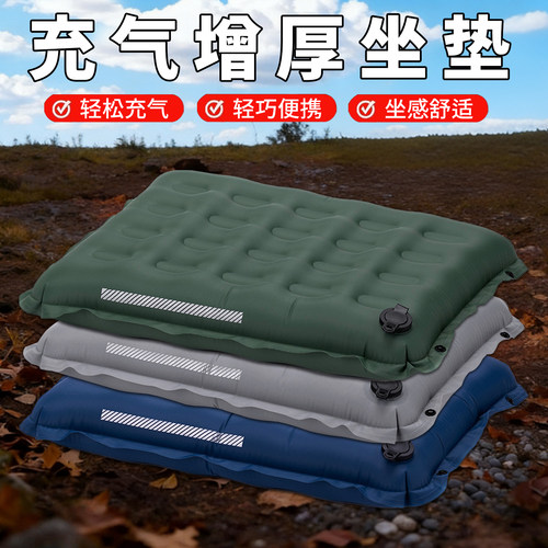 充气增厚坐垫户外野餐垫防水