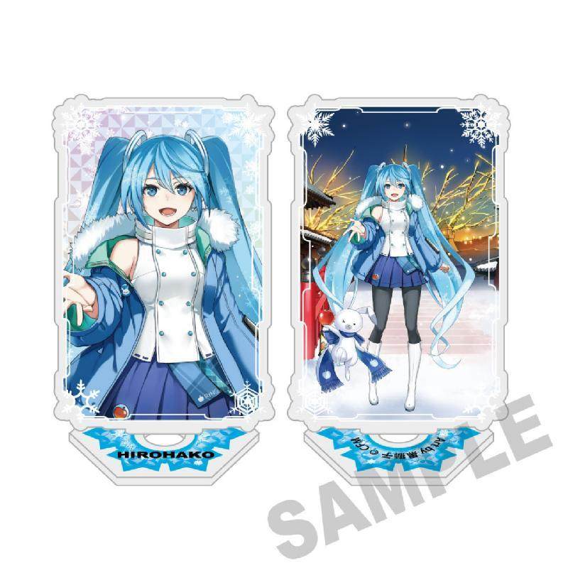 bilibili哔哩哔哩角川 VOCALOID 雪未来×弘函  可旋转亚克力立牌,模玩/动漫/周边/娃圈三坑/桌游,动漫徽章/立牌,淘宝优惠券,粉丝福利购,淘宝优惠卷