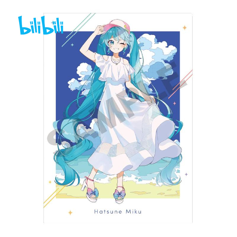 VOCALOID初音未来休假透明文件夹
