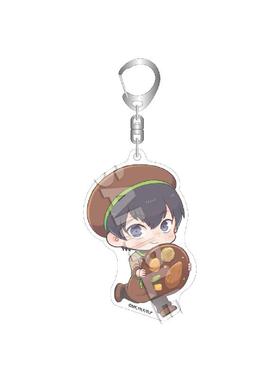 bilibili哔哩哔哩新品Muzzle蓝色监狱甜点屋VD钥匙扣立牌BW