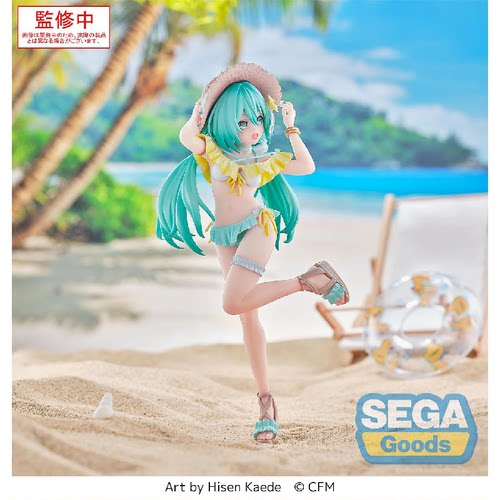 VOCALOID初音未来水着景品手办